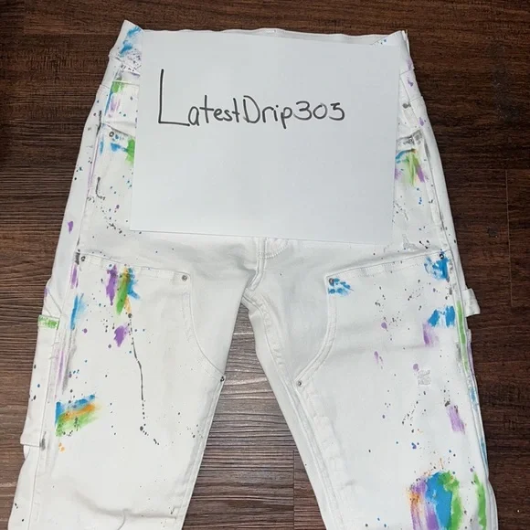 Amiri Painter WorkmanSkinny Jean - White